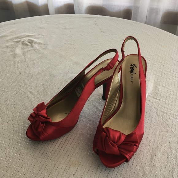 Fioni Night Shoes - Fioni Night Red Heels